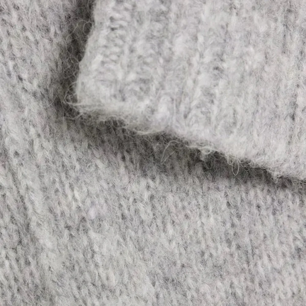 LUISA CERANO Brushed Knitted Wool Alpaca Knit Sweater